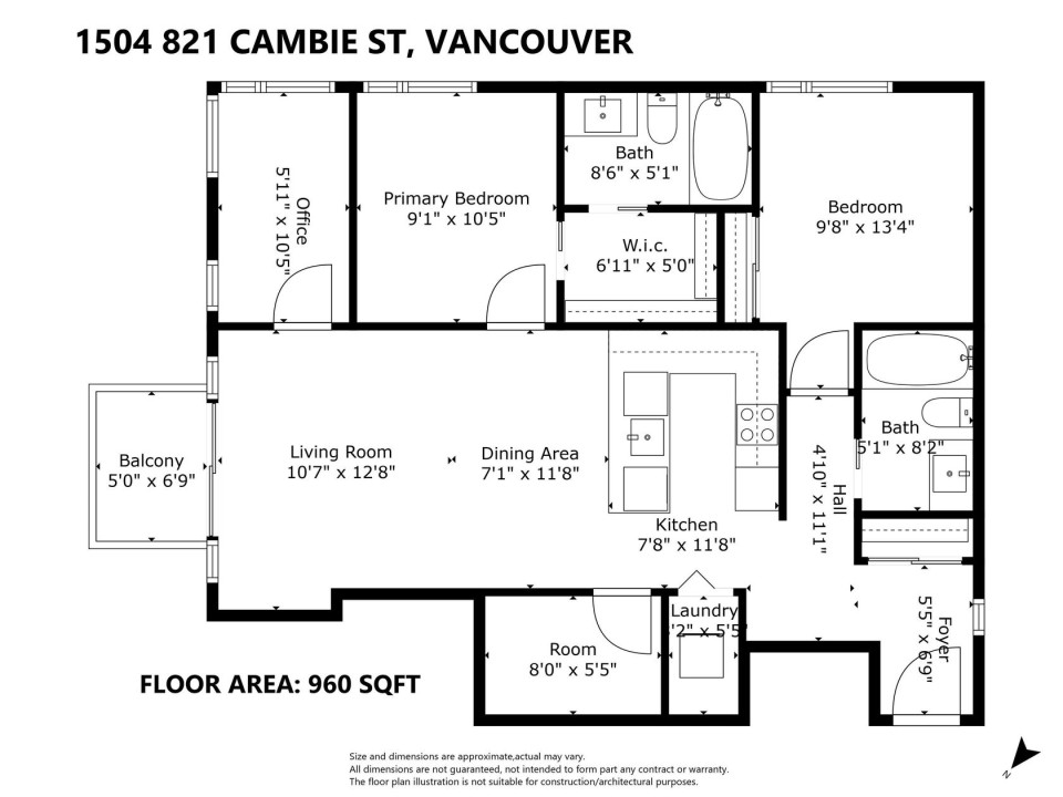 Photo 28 at 1504 - 821 Cambie Street, Downtown VW, Vancouver West