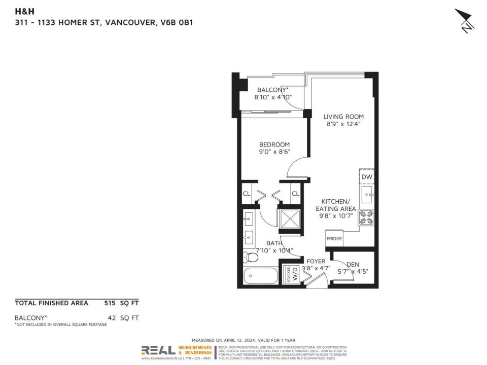 Photo 19 at 311 - 1133 Homer Street, Yaletown, Vancouver West